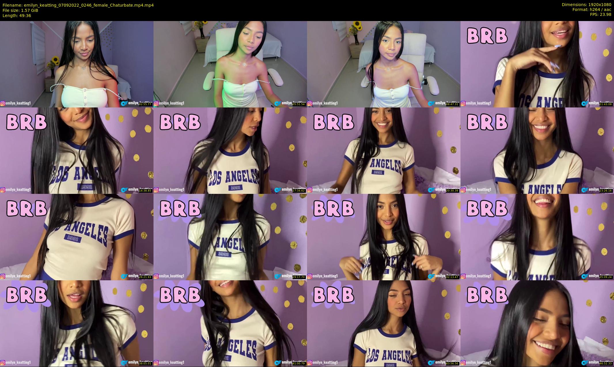emilyn_keatting — 50 minute Chaturbate female cam show recording, 1080p, Sep 7, 2022