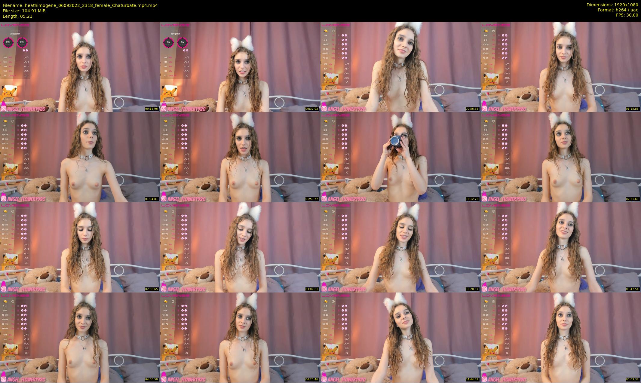 heathimogene — 6 minute Chaturbate female cam show recording, 1080p, Sep 6, 2022