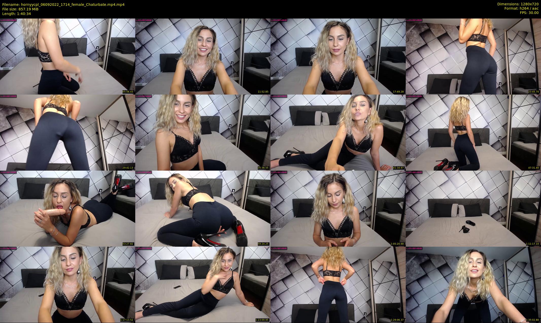 hornyycpl — 101 minute Chaturbate couple cam show recording, 720p, Sep 6, 2022