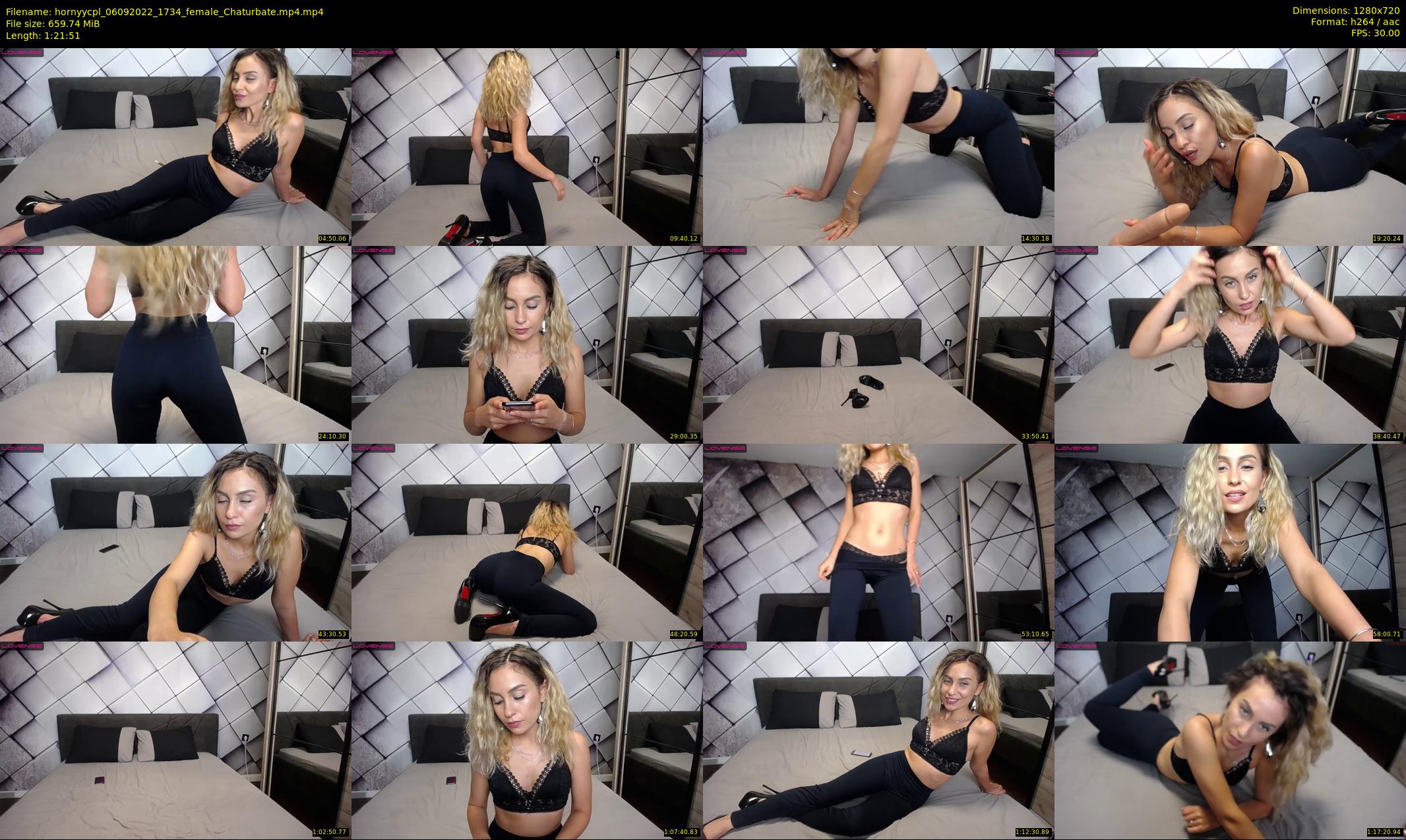 hornyycpl — 82 minute Chaturbate couple cam show recording, 720p, Sep 6, 2022