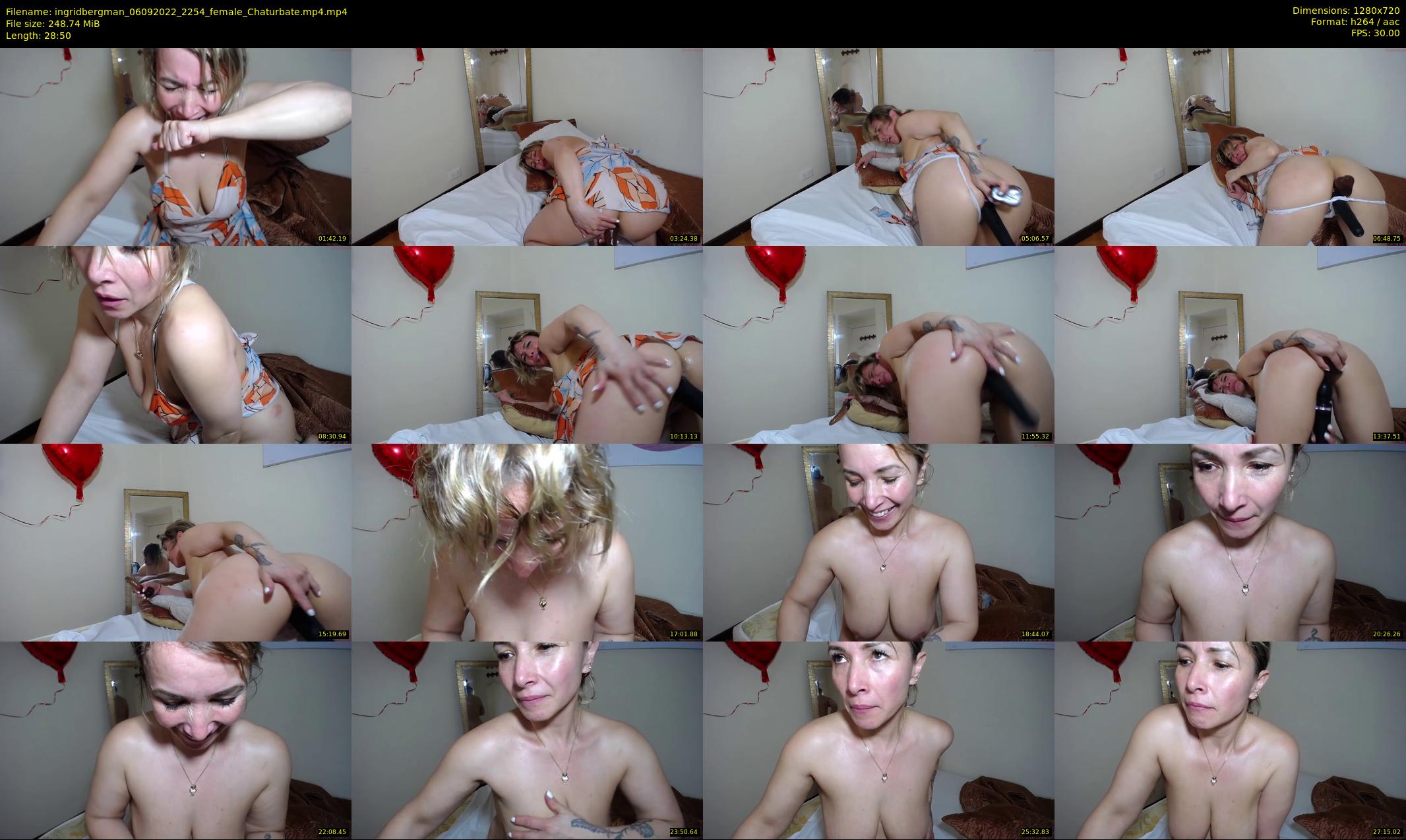 ingridbergman — 29 minute Chaturbate female cam show recording, 720p, Sep 6, 2022