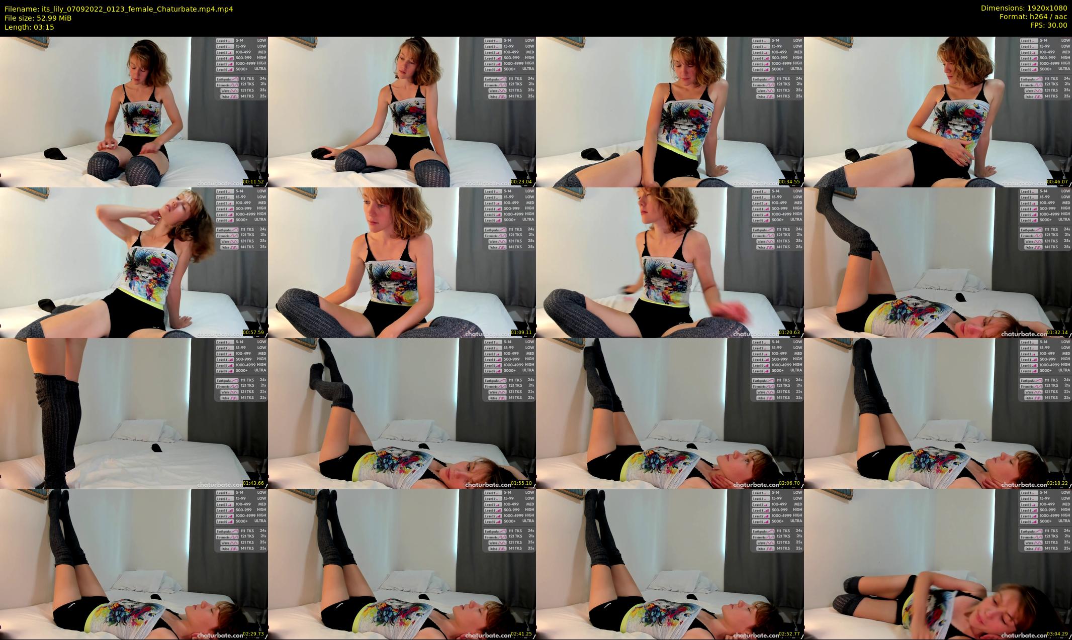 its_lily — 4 minute Chaturbate female cam show recording, 1080p, Sep 7, 2022