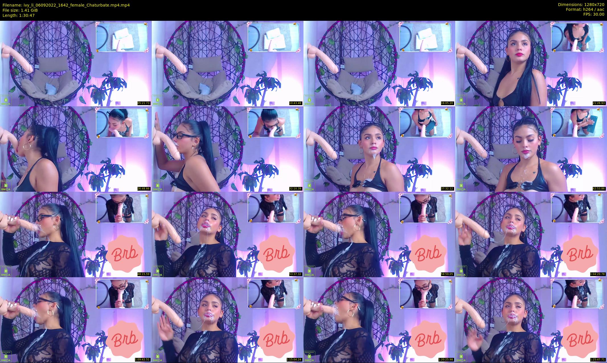 ivy_li — 91 minute Chaturbate female cam show recording, 720p, Sep 6, 2022