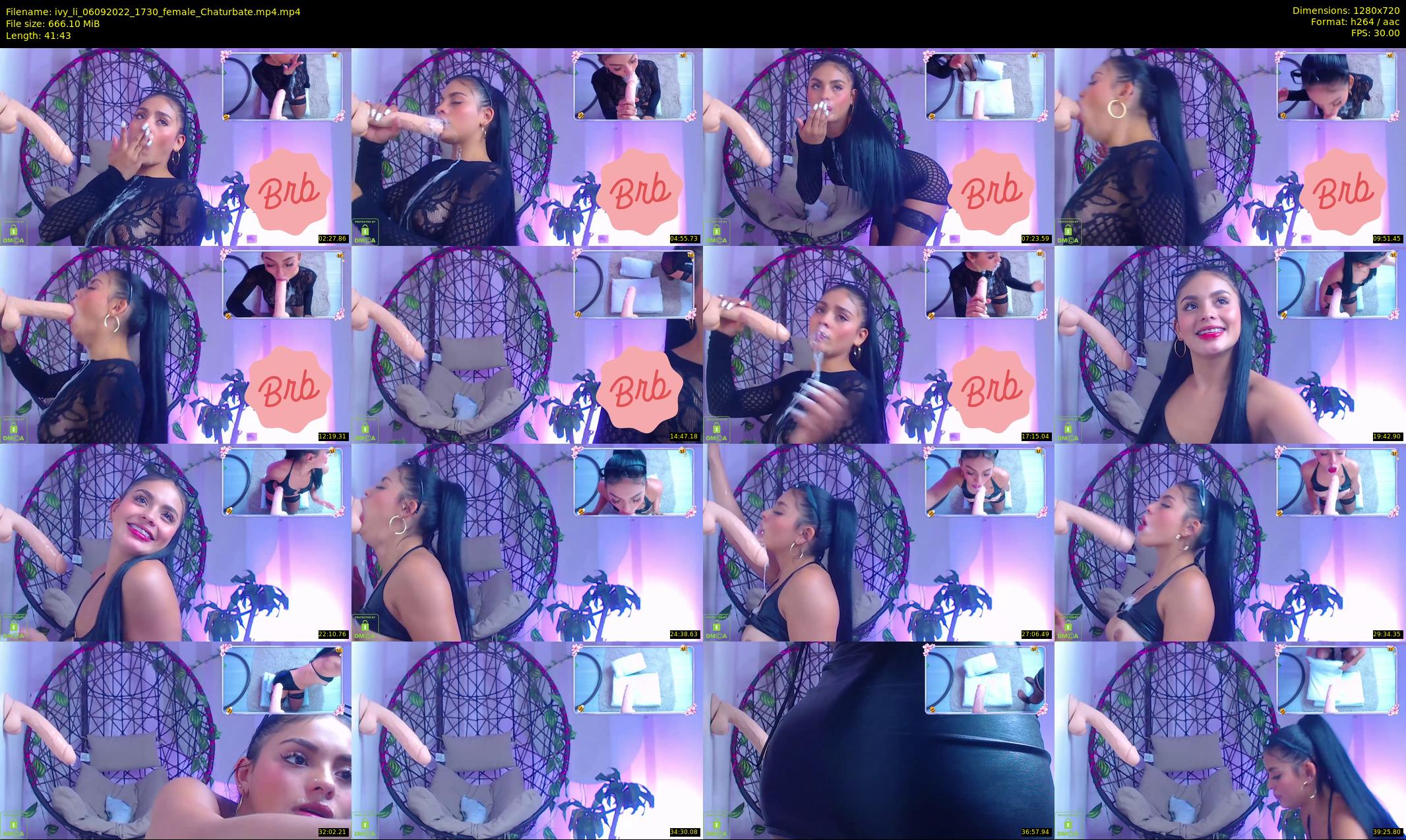 ivy_li — 42 minute Chaturbate female cam show recording, 720p, Sep 6, 2022