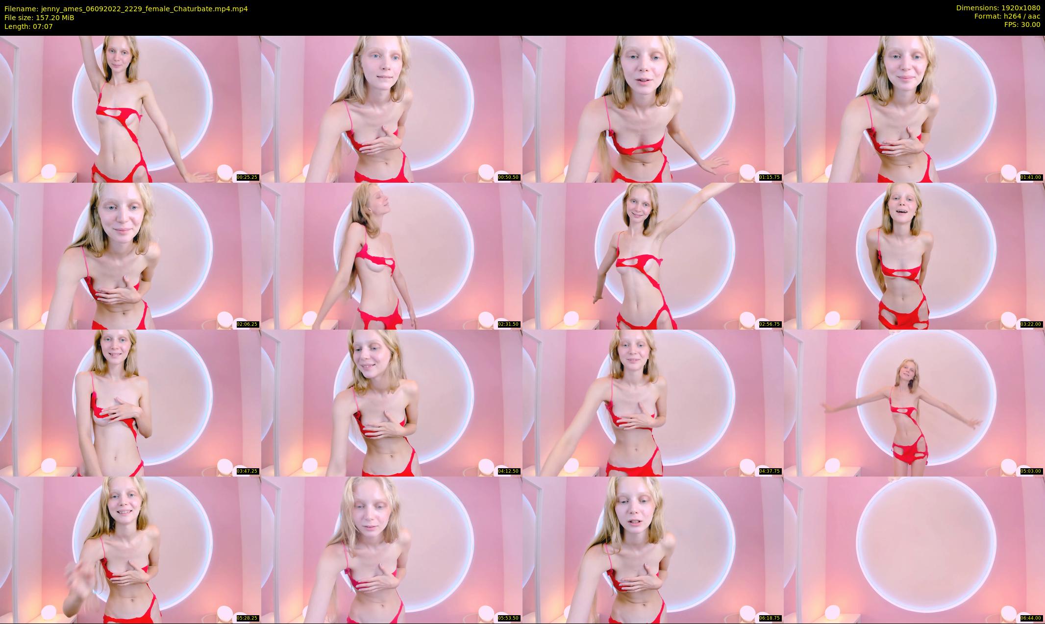 jenny_ames — 8 minute Chaturbate female cam show recording, 1080p, Sep 6, 2022