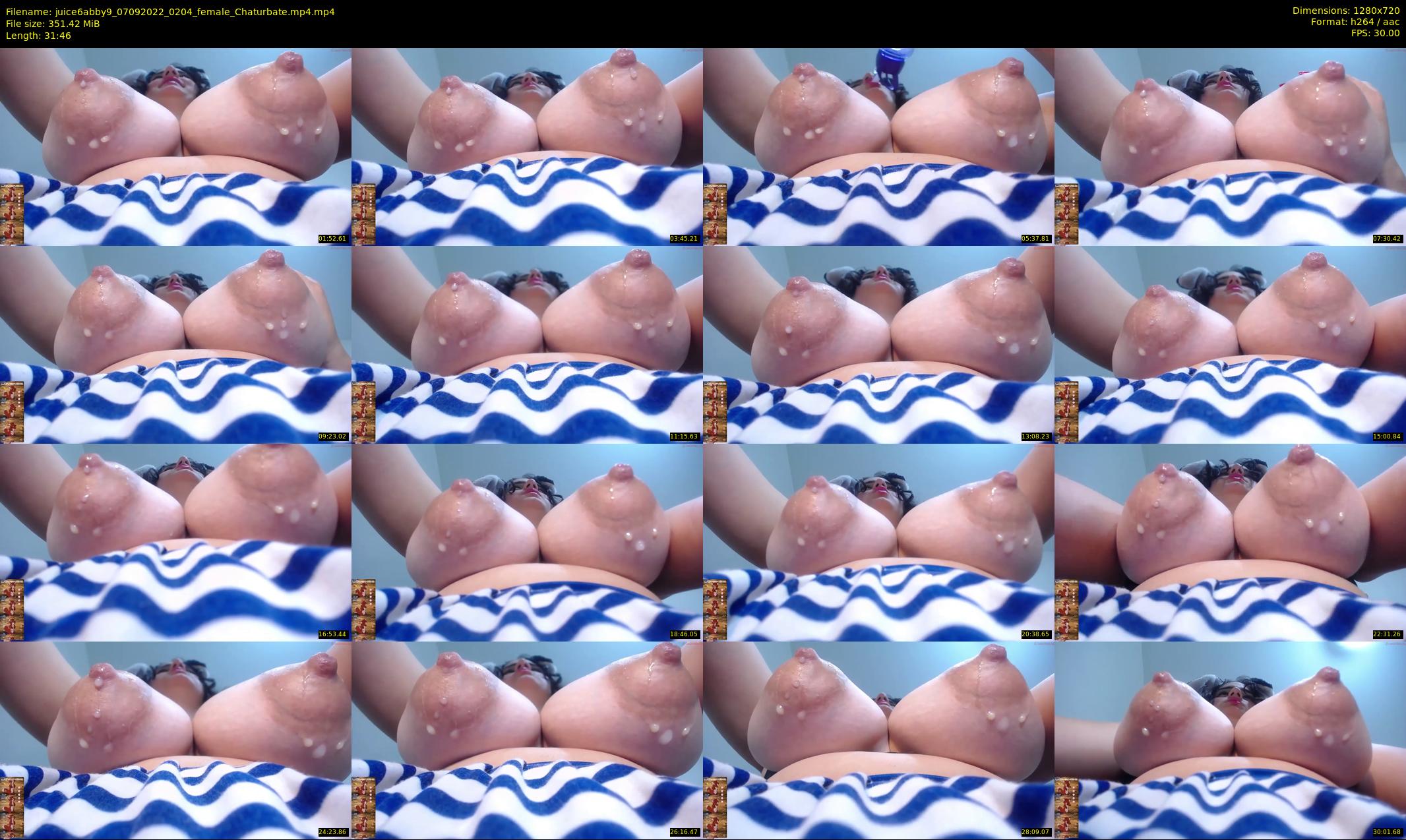 juice6abby9 — 32 minute Chaturbate female cam show recording, 720p, Sep 7, 2022