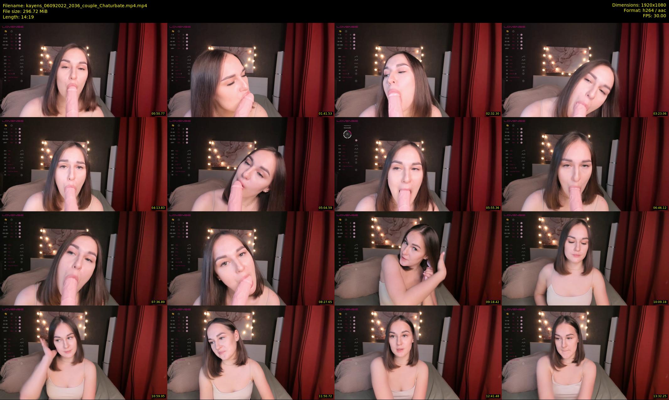 kayens — 15 minute Chaturbate couple cam show recording, 1080p, Sep 6, 2022