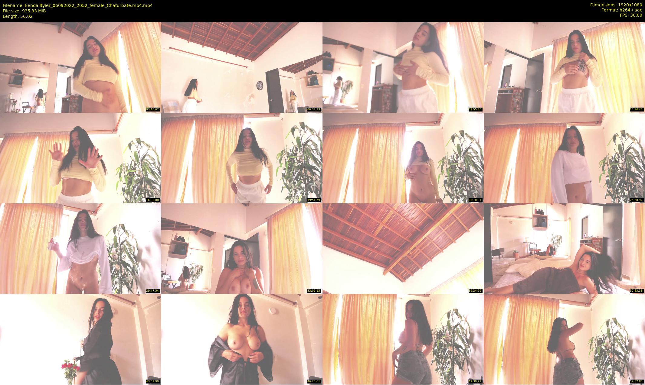 kendalltyler — 57 minute Chaturbate female cam show recording, 1080p, Sep 6, 2022