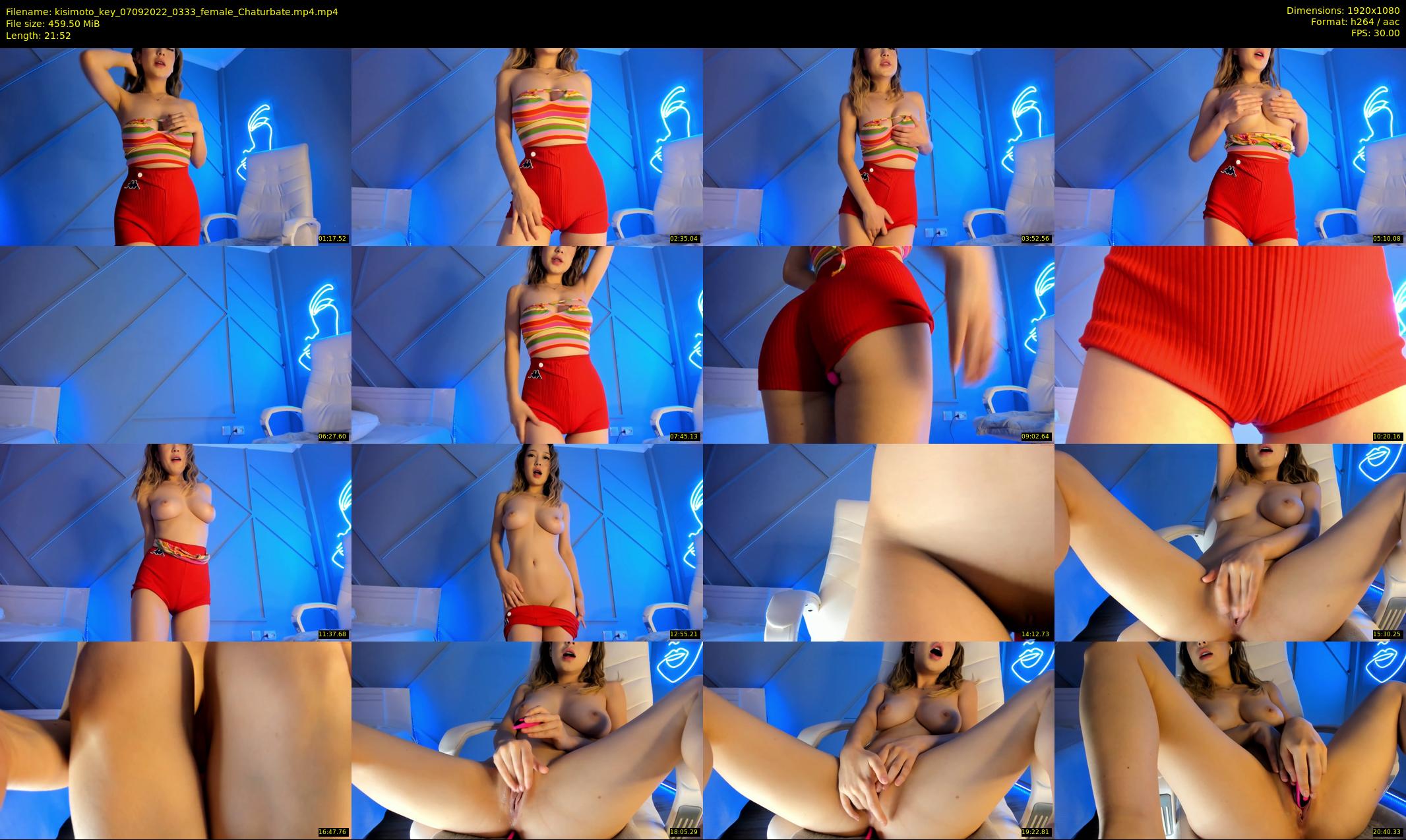 kisimoto_key — 22 minute Chaturbate female cam show recording, 1080p, Sep 7, 2022