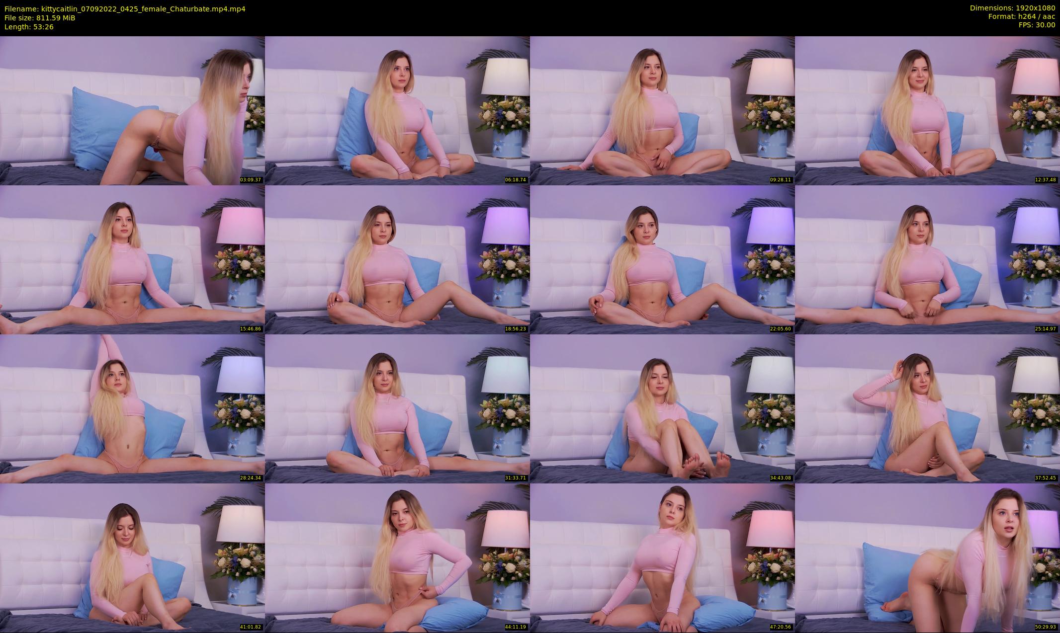 kittycaitlin — 54 minute Chaturbate female cam show recording, 1080p, Sep 7, 2022
