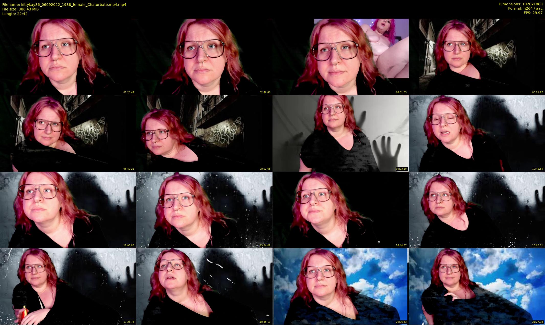 kittykay86 — 23 minute Chaturbate female cam show recording, 1080p, Sep 6, 2022