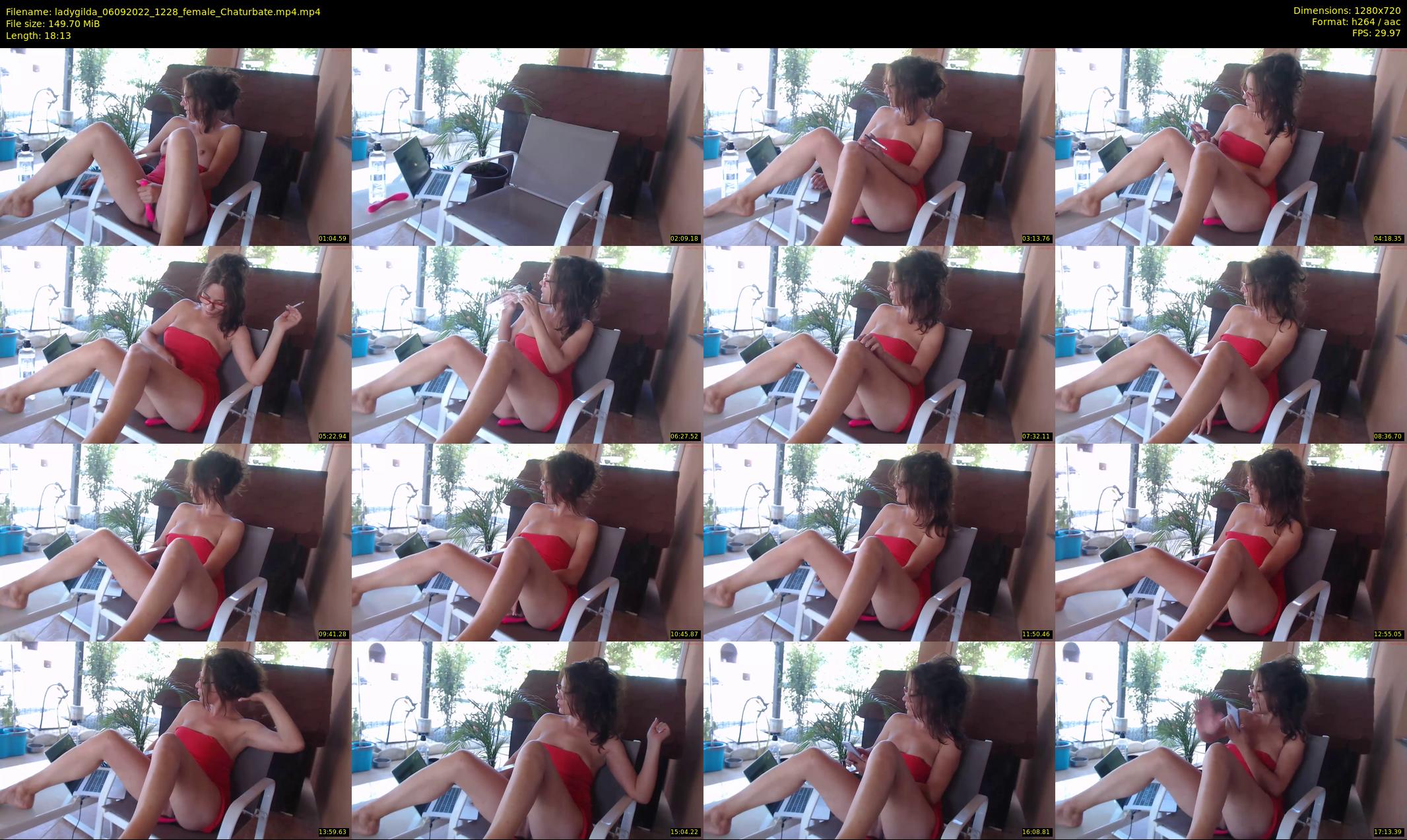 ladygilda — 19 minute Chaturbate female cam show recording, 720p, Sep 6, 2022
