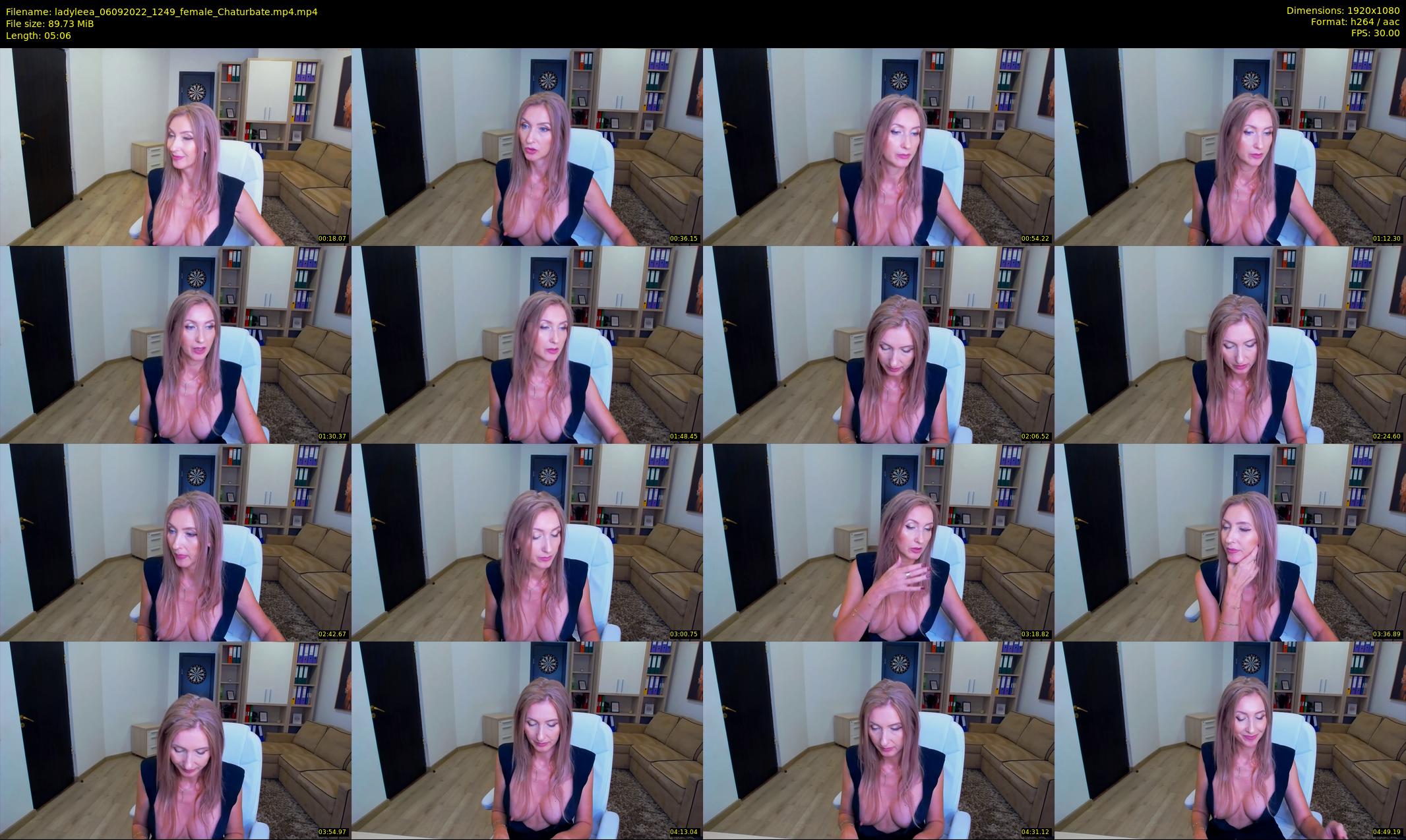 ladyleea — 6 minute Chaturbate female cam show recording, 1080p, Sep 6, 2022