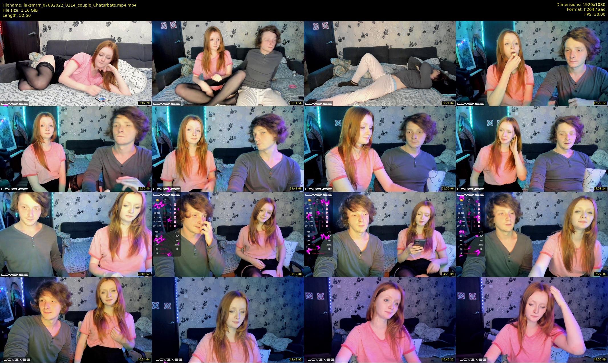 laksmrrr — 53 minute Chaturbate couple cam show recording, 1080p, Sep 7, 2022