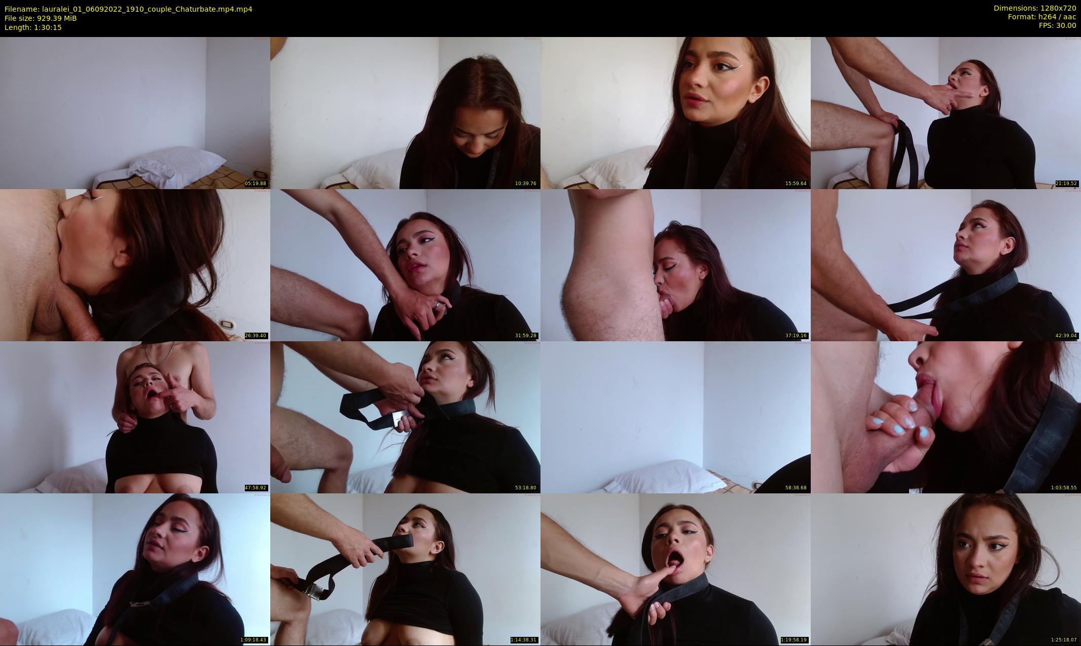 lauralei_01 — 91 minute Chaturbate couple cam show recording, 720p, Sep 6, 2022