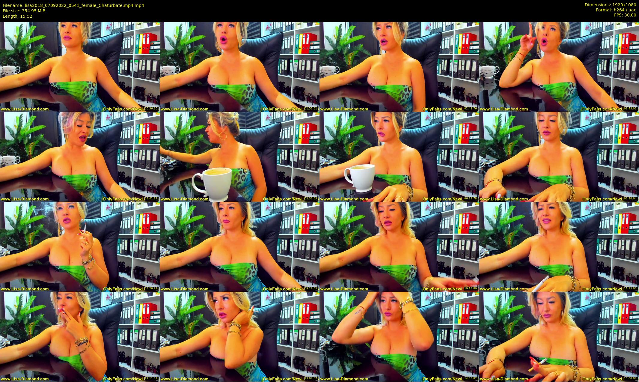 lisa2018 — 16 minute Chaturbate female cam show recording, 1080p, Sep 7, 2022