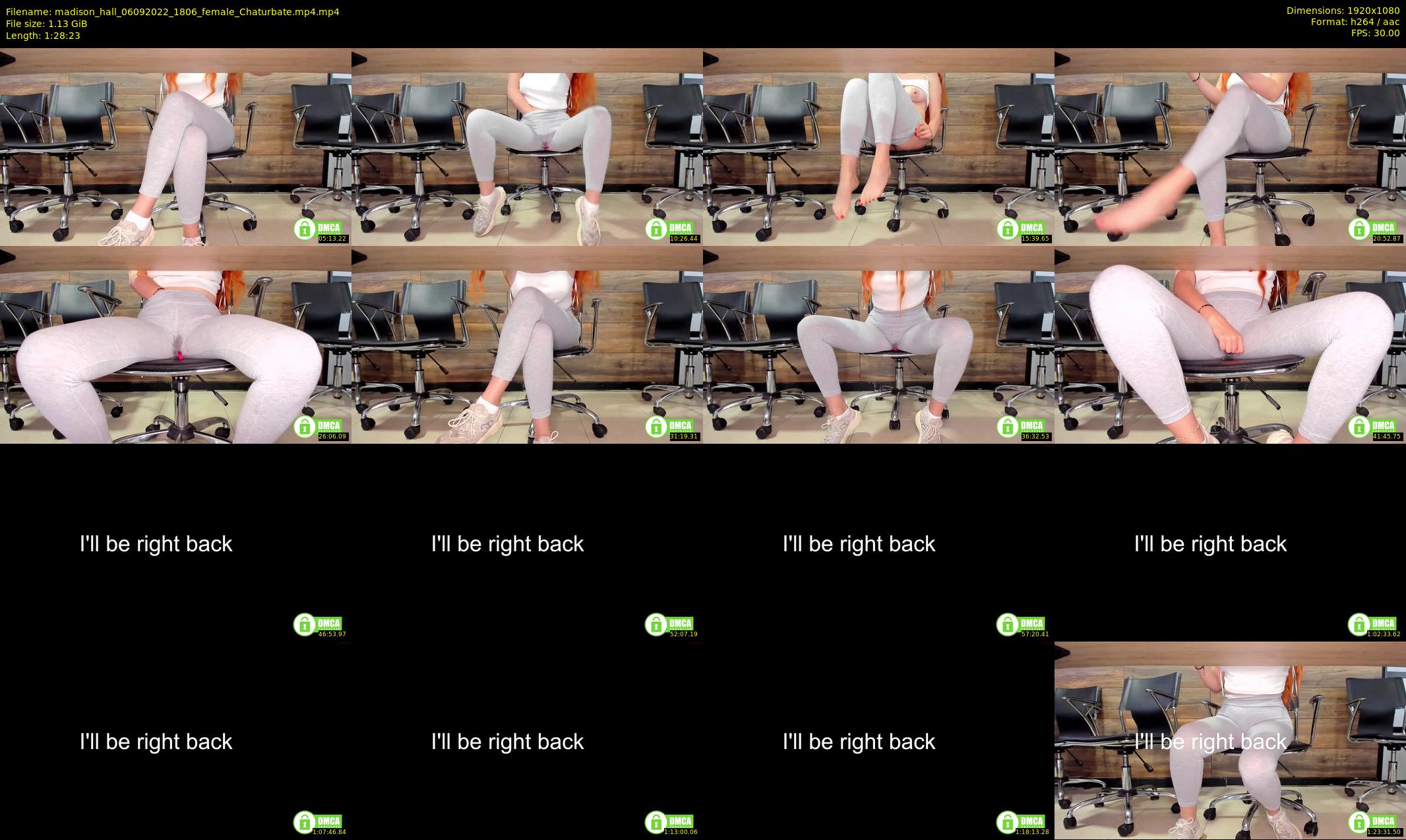 madison_hall — 89 minute Chaturbate female cam show recording, 1080p, Sep 6, 2022