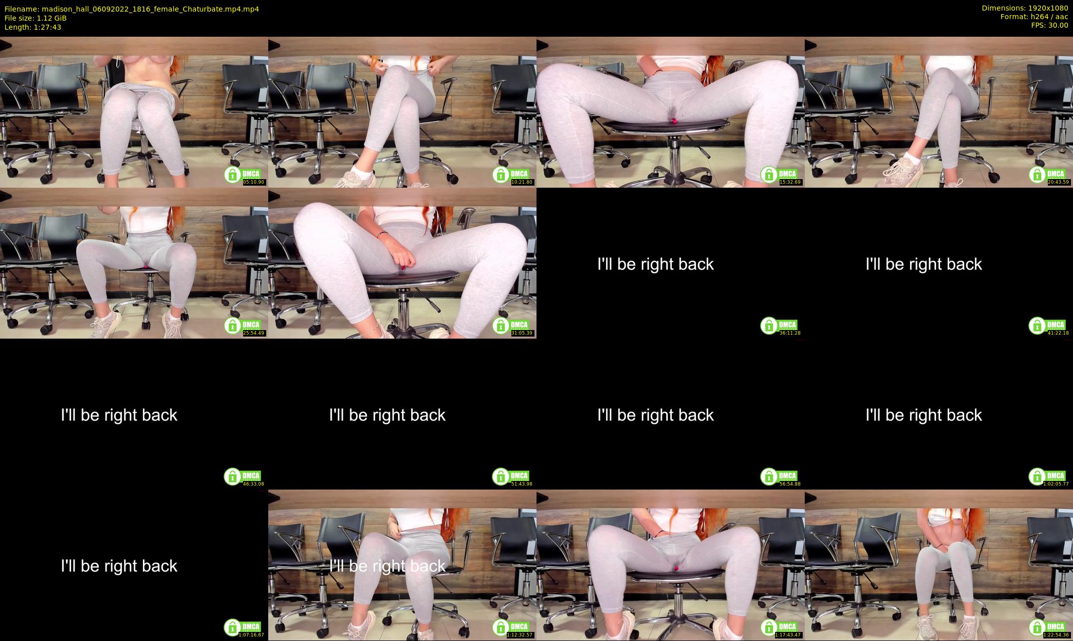 madison_hall — 88 minute Chaturbate female cam show recording, 1080p, Sep 6, 2022