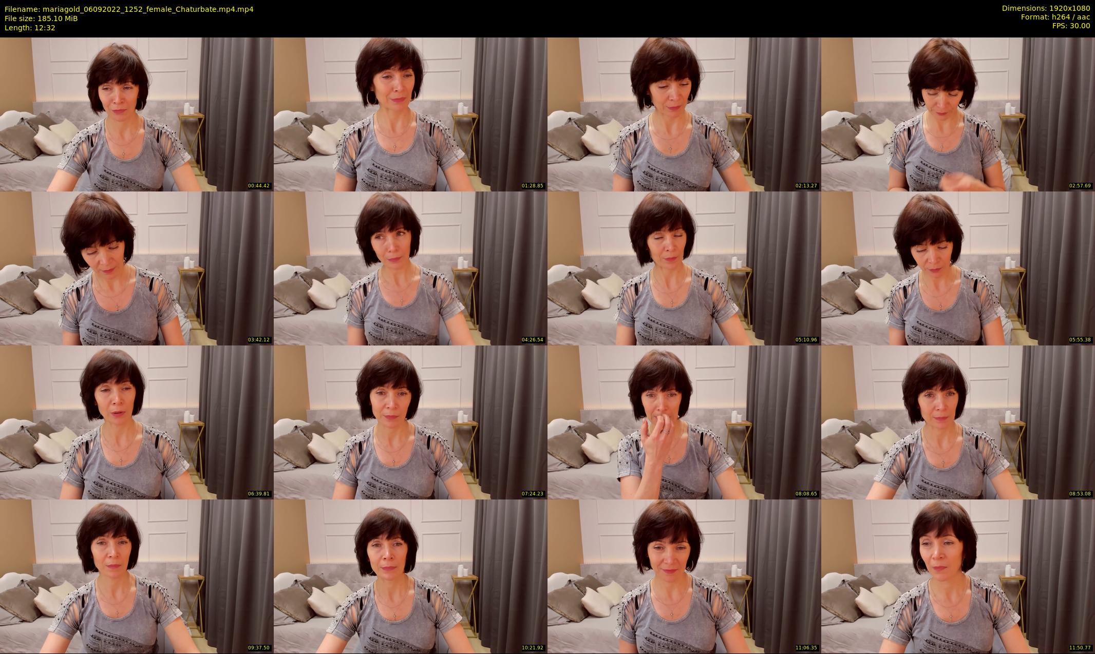 mariagold — 13 minute Chaturbate female cam show recording, 1080p, Sep 6, 2022