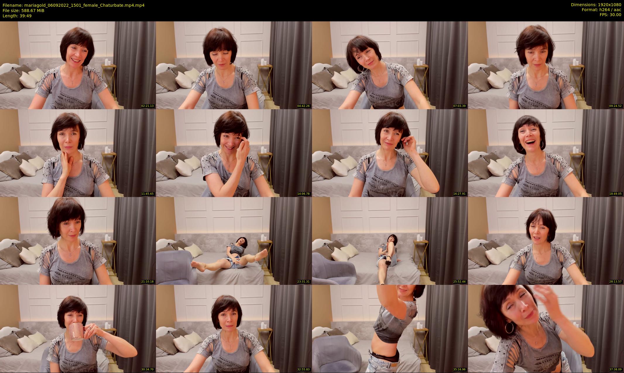 mariagold — 40 minute Chaturbate female cam show recording, 1080p, Sep 6, 2022