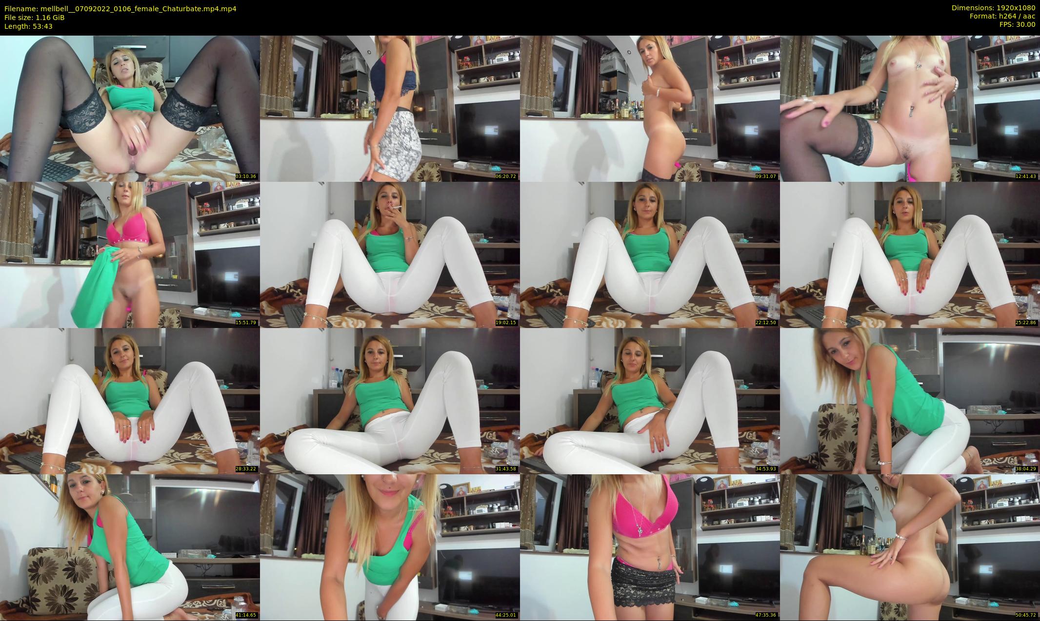 mellbell_ — 54 minute Chaturbate female cam show recording, 1080p, Sep 7, 2022