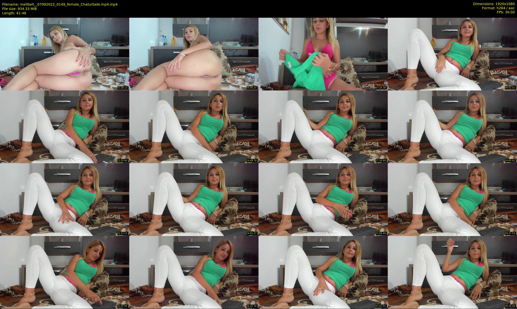 mellbell_ — 42 minute Chaturbate female cam show recording, 1080p, Sep 7, 2022