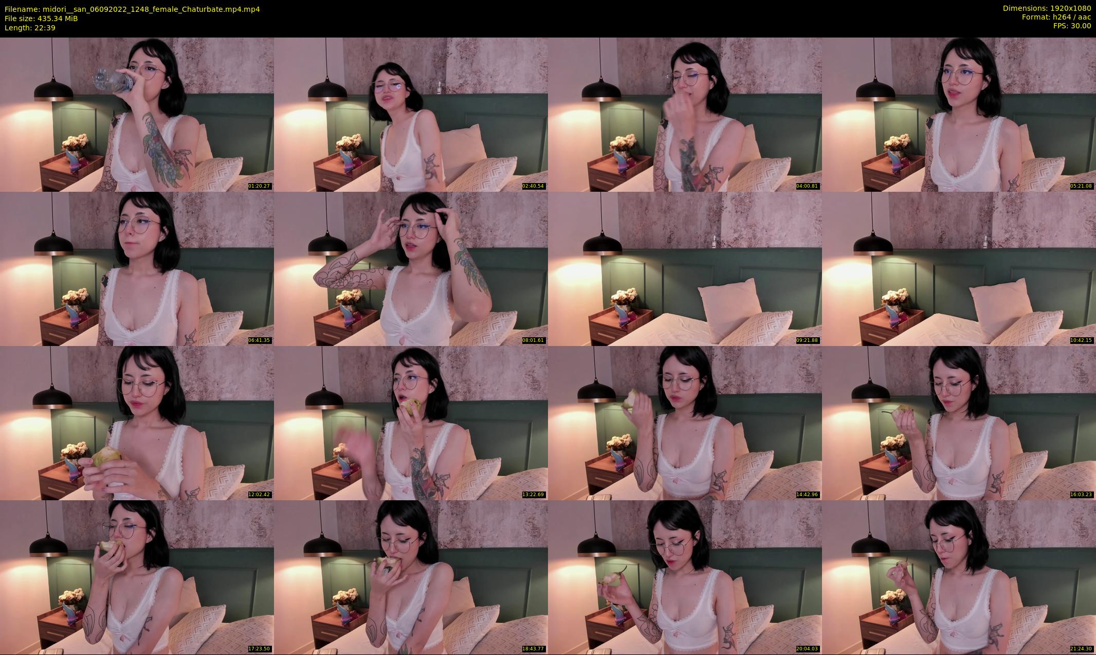 midori__san — 23 minute Chaturbate female cam show recording, 1080p, Sep 6, 2022