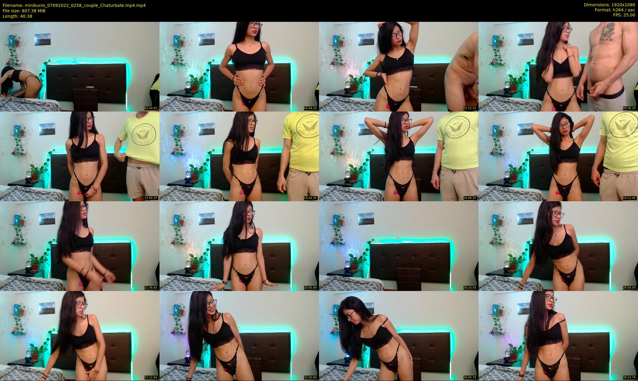 minikunis — 41 minute Chaturbate couple cam show recording, 1080p, Sep 7, 2022