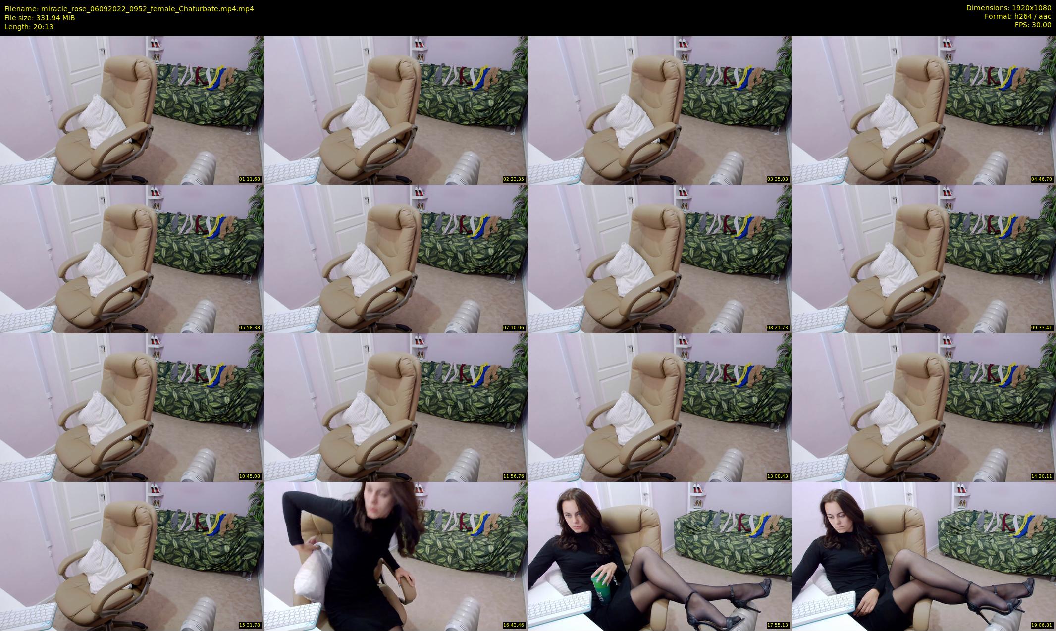 miracle_rose — 21 minute Chaturbate female cam show recording, 1080p, Sep 6, 2022