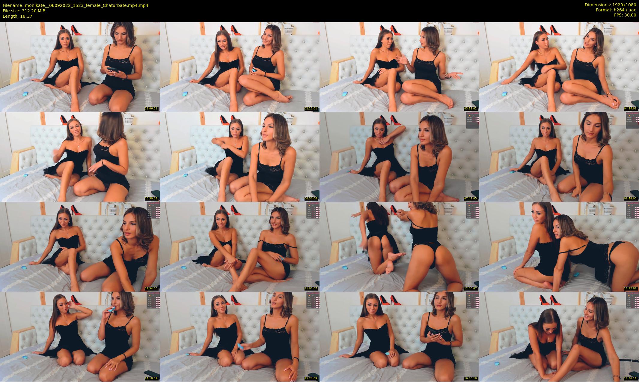 monikate_ — 19 minute Chaturbate couple cam show recording, 1080p, Sep 6, 2022