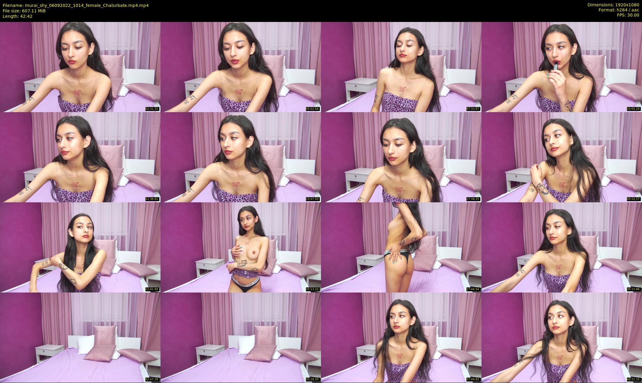 murai_shy — 43 minute Chaturbate female cam show recording, 1080p, Sep 6, 2022