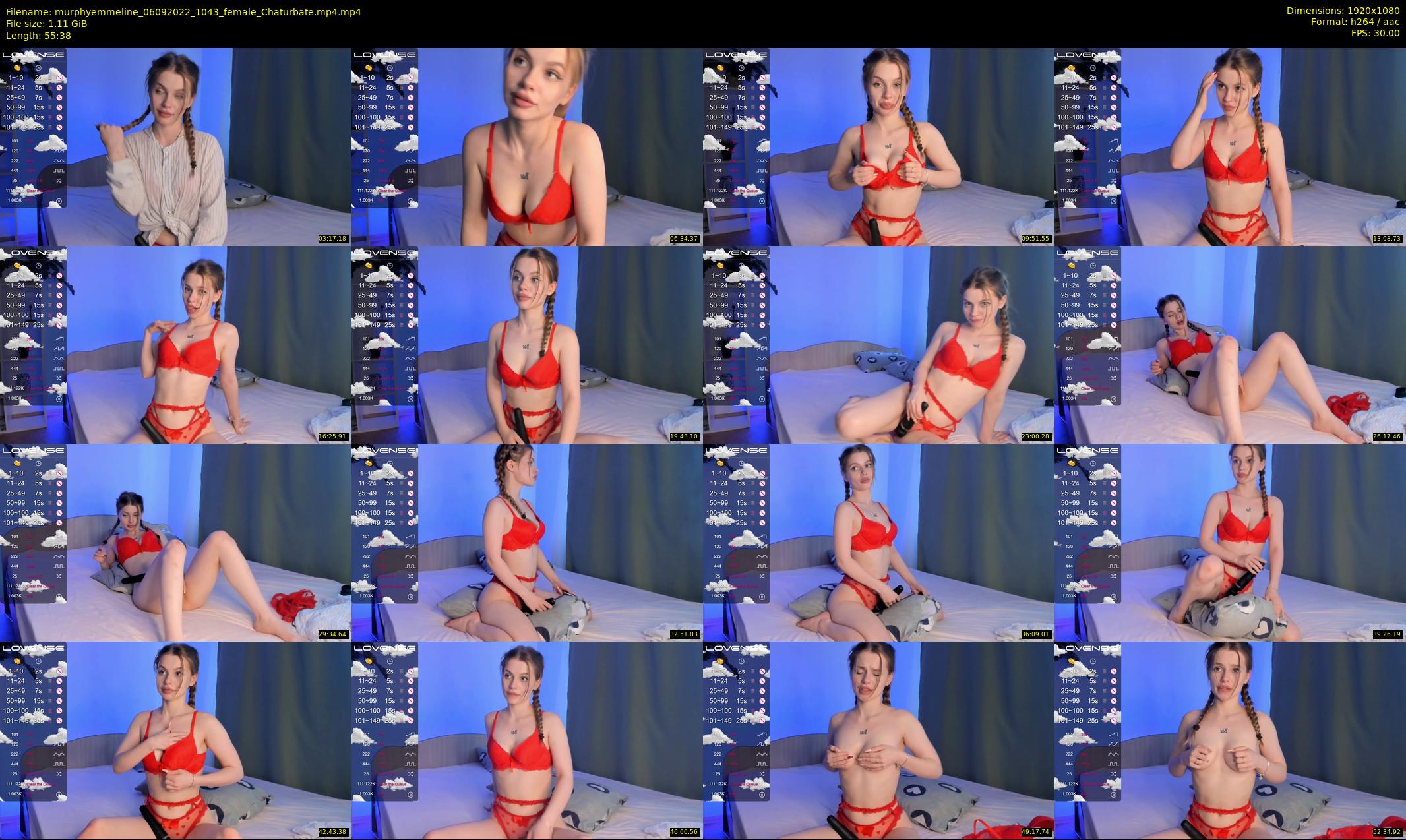 murphyemmeline — 56 minute Chaturbate female cam show recording, 1080p, Sep 6, 2022
