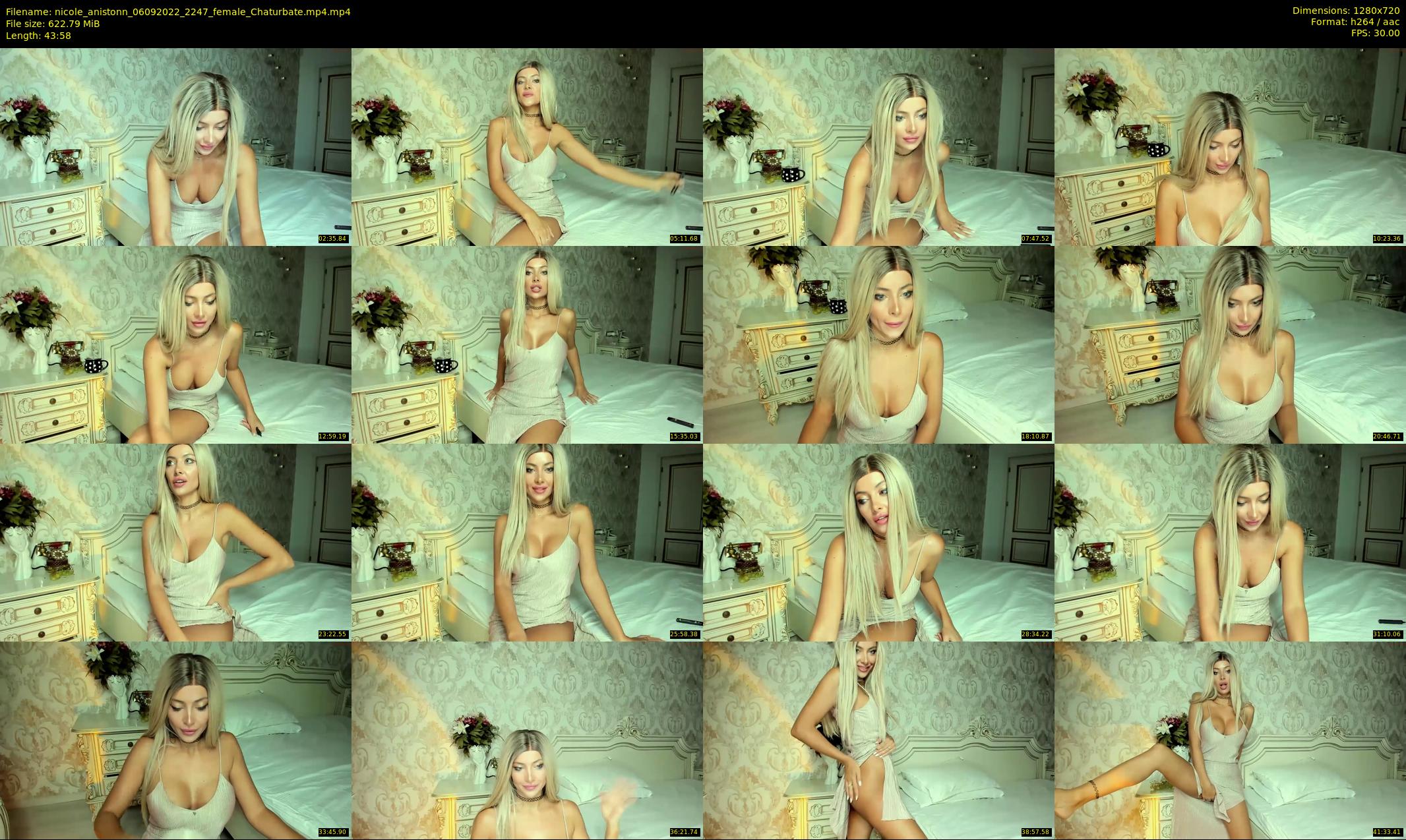 nicole_anistonn — 44 minute Chaturbate female cam show recording, 720p, Sep 6, 2022