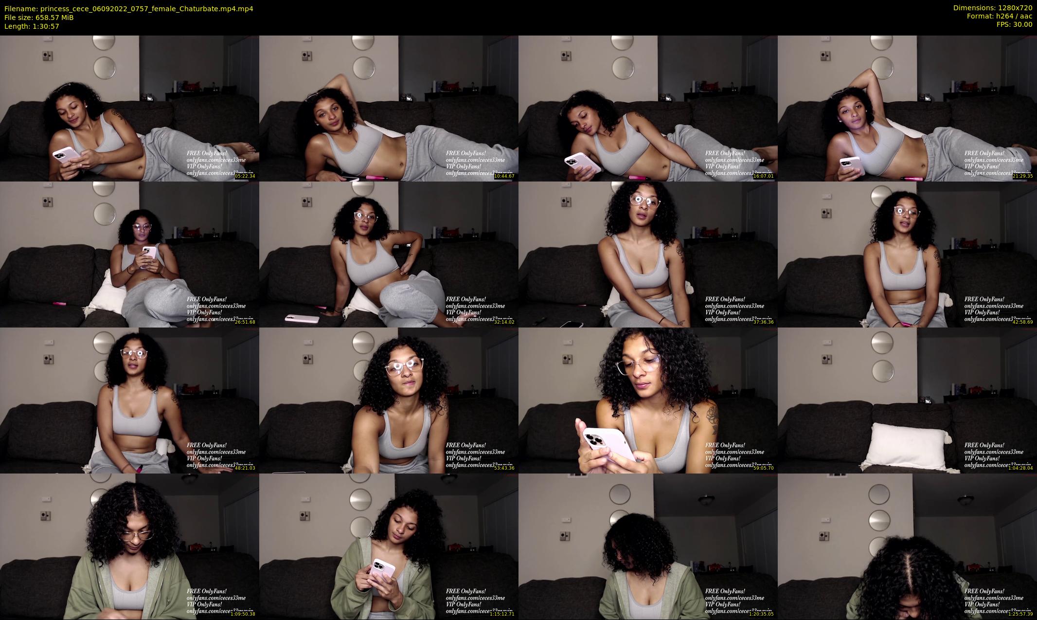 princess_cece — 91 minute Chaturbate female cam show recording, 720p, Sep 6, 2022