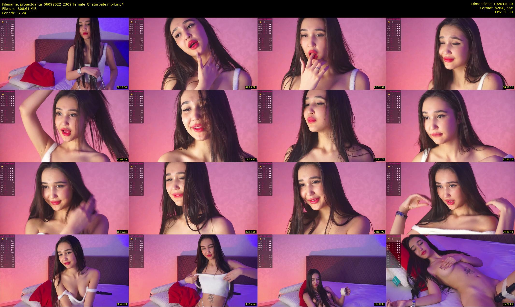 projectdanta — 38 minute Chaturbate female cam show recording, 1080p, Sep 6, 2022