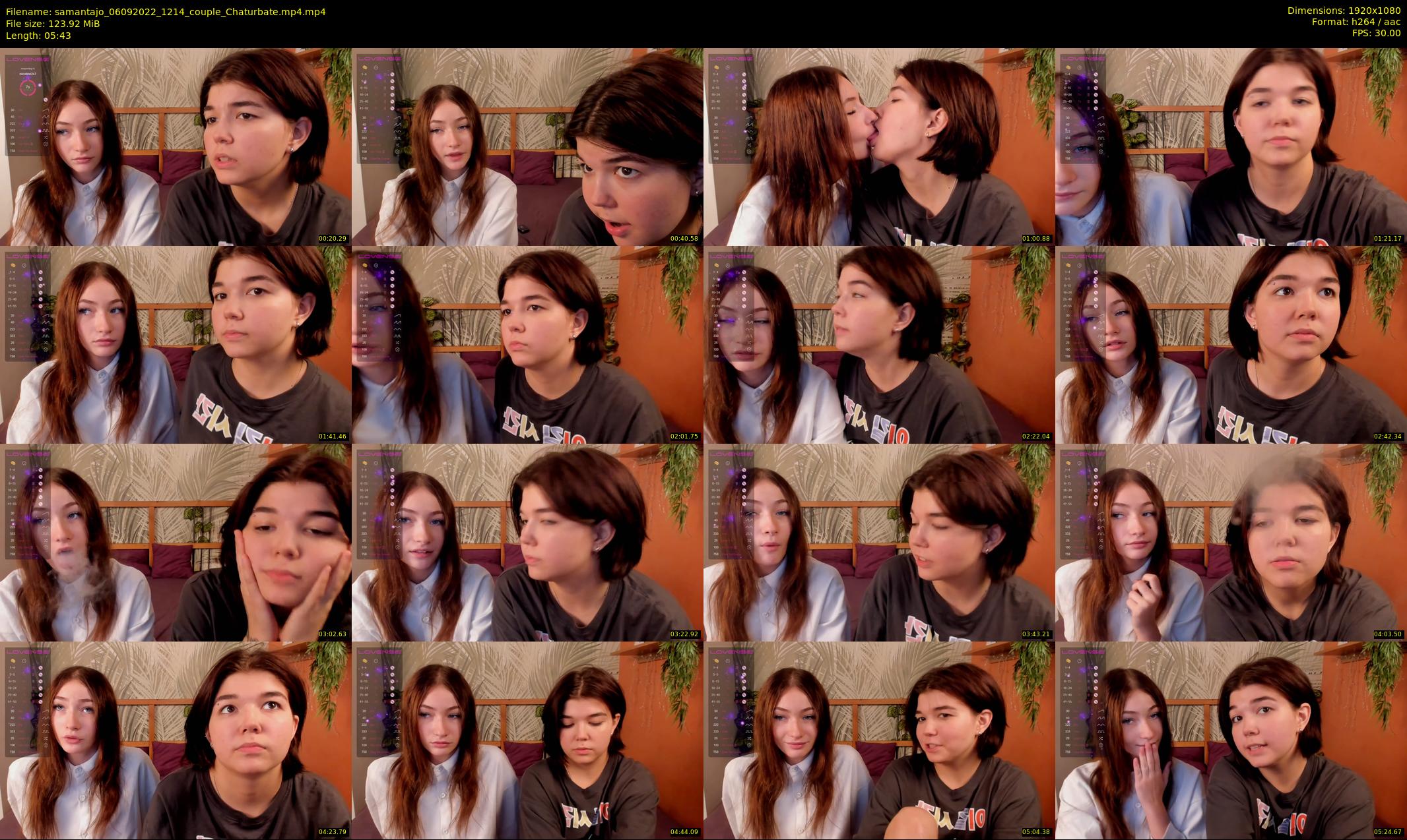 samantajo — 6 minute Chaturbate female cam show recording, 1080p, Sep 6, 2022