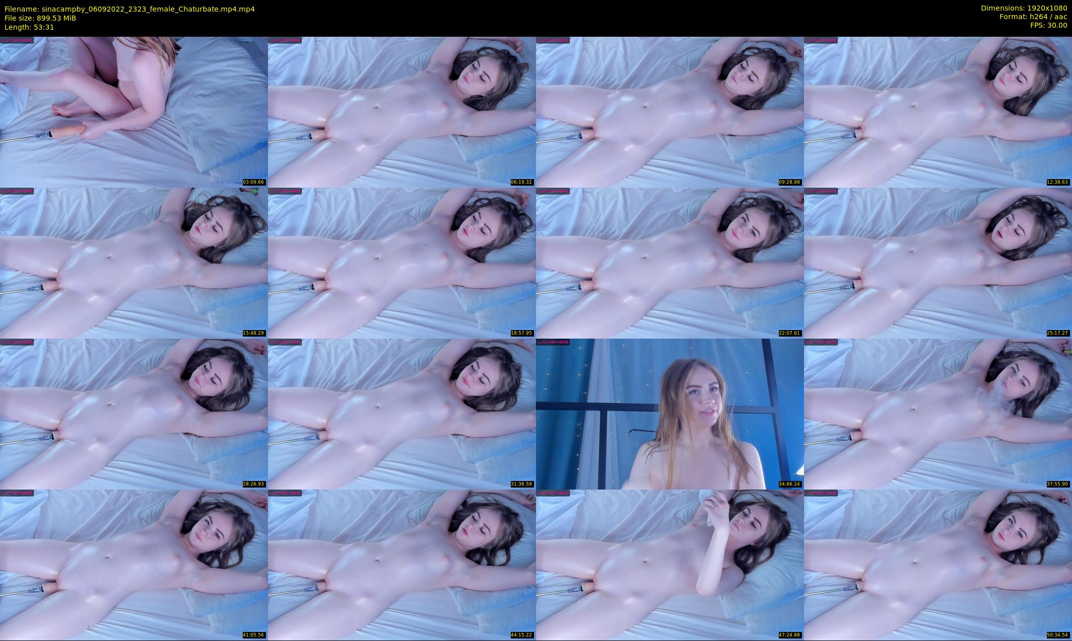 sinacampby — 54 minute Chaturbate couple cam show recording, 1080p, Sep 6, 2022