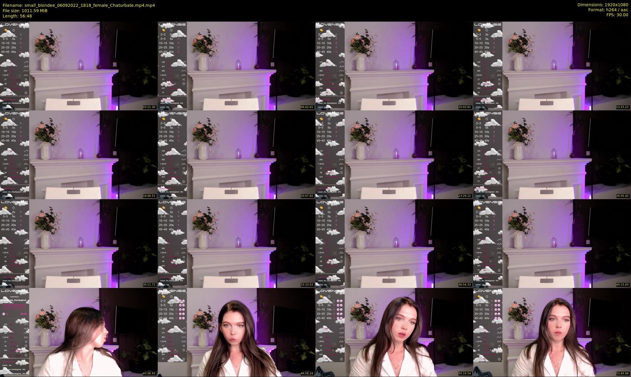 small_blondee — 57 minute Chaturbate female cam show recording, 1080p, Sep 6, 2022