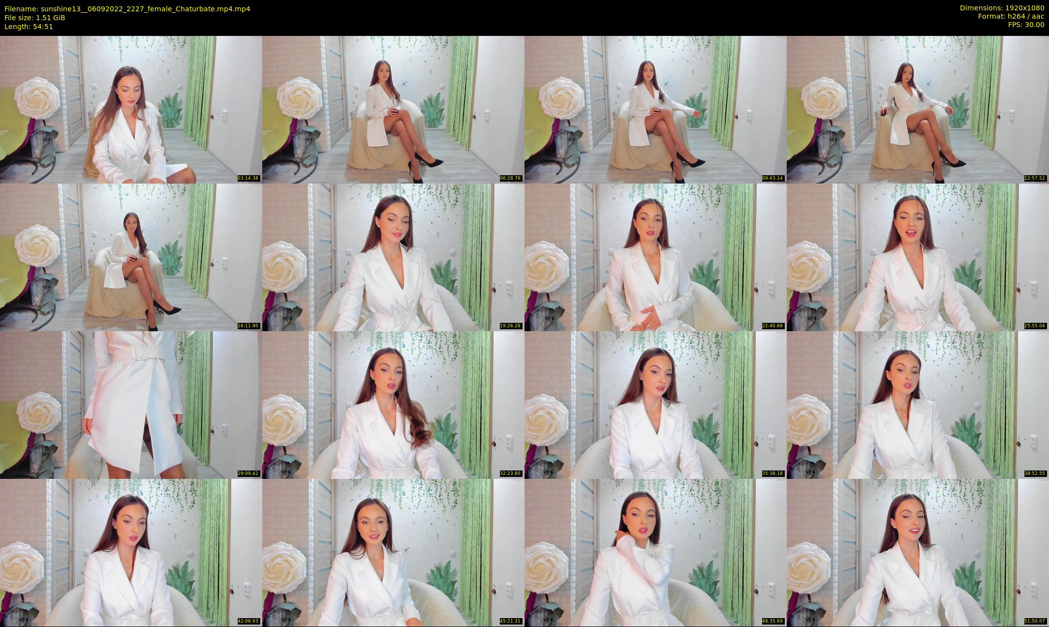 sunshine13_ — 55 minute Chaturbate female cam show recording, 1080p, Sep 6, 2022