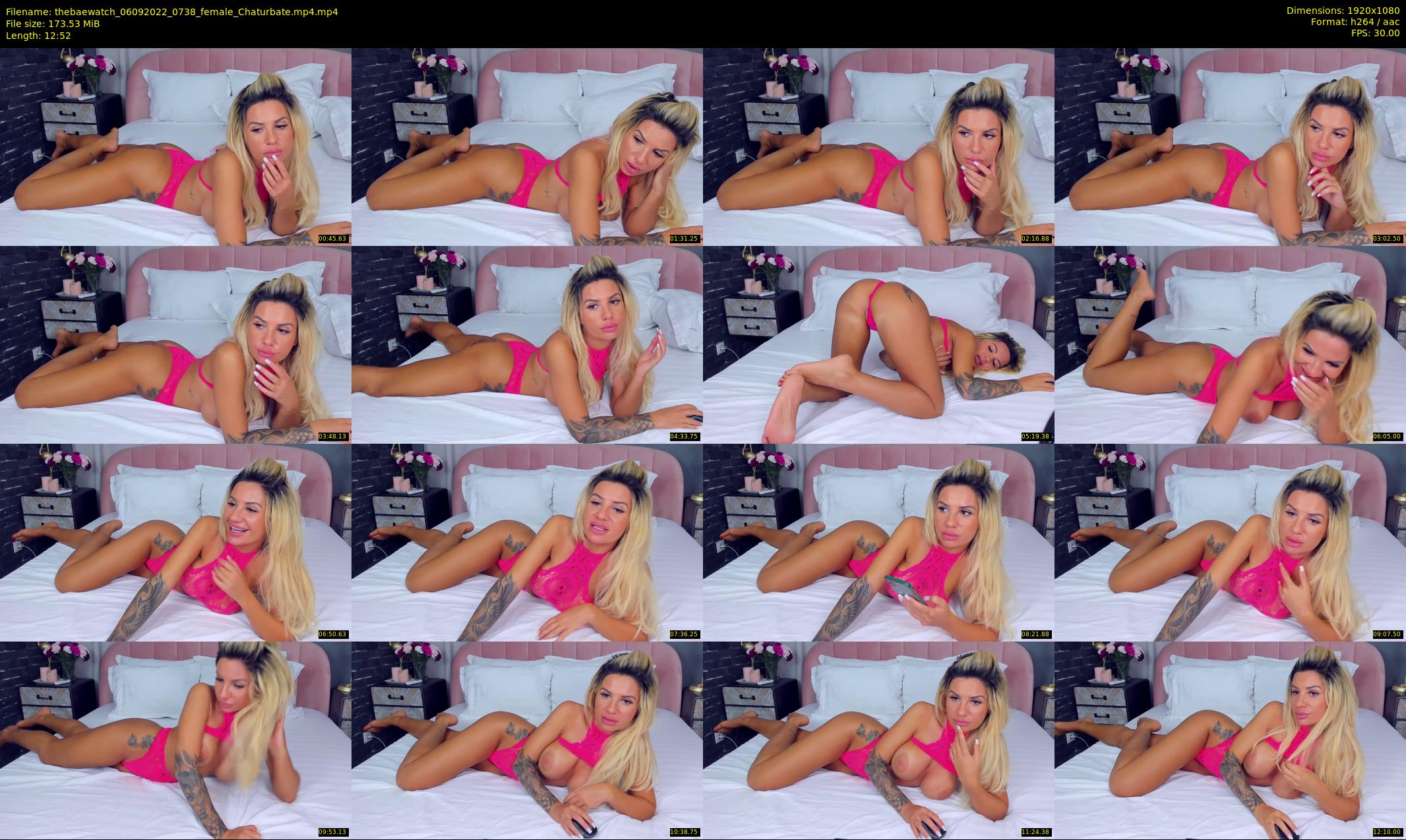 thebaewatch — 13 minute Chaturbate female cam show recording, 1080p, Sep 6, 2022