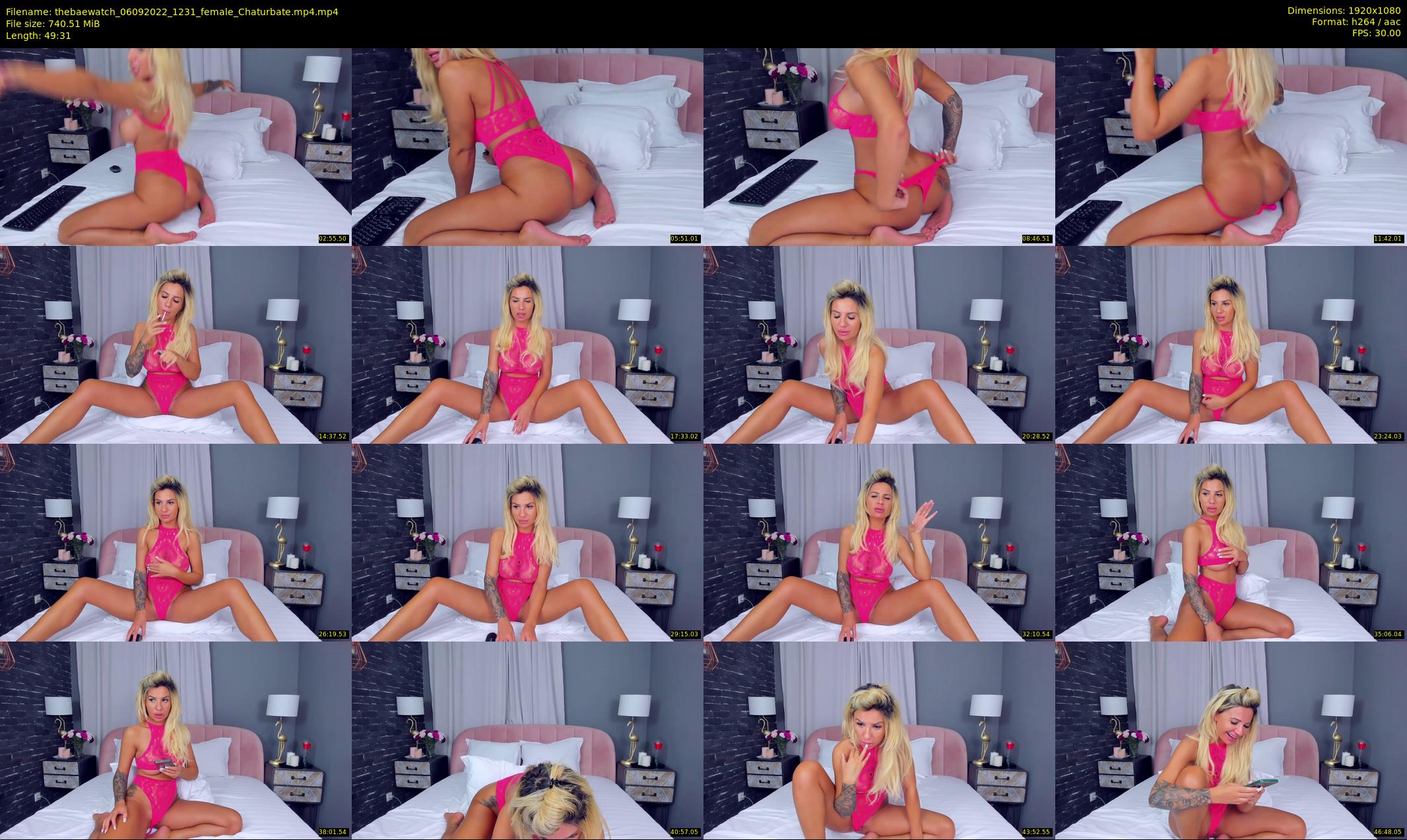 thebaewatch — 50 minute Chaturbate female cam show recording, 1080p, Sep 6, 2022
