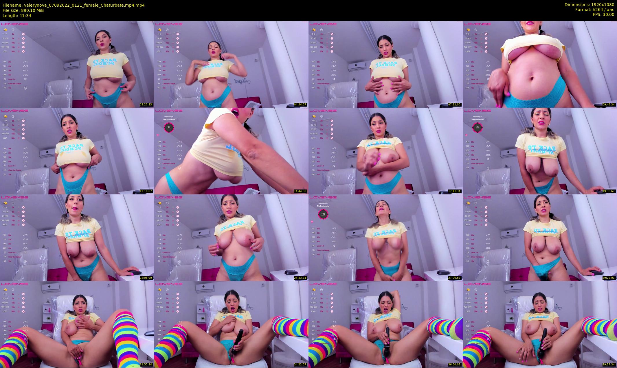 valerynova — 42 minute Chaturbate female cam show recording, 1080p, Sep 7, 2022