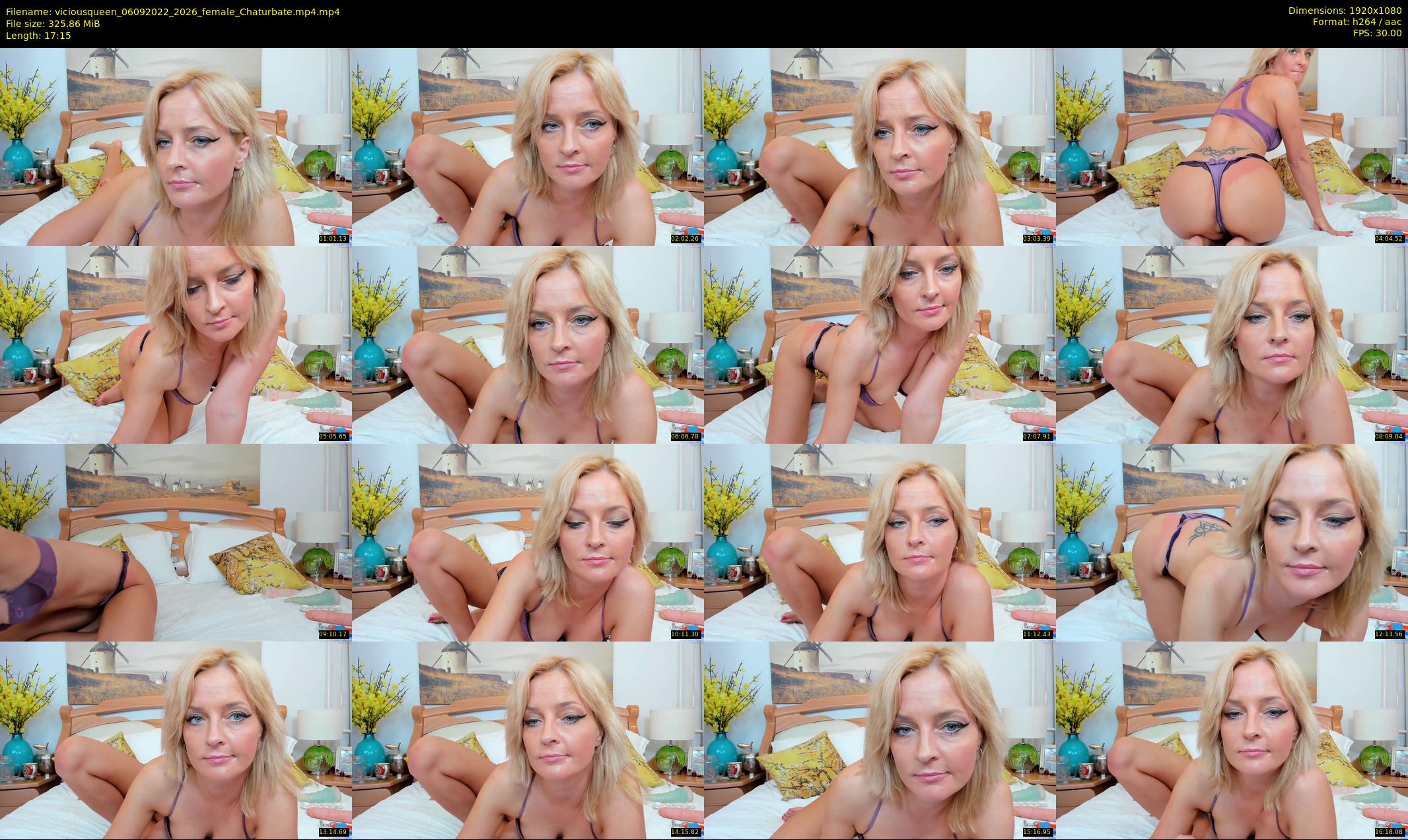 viciousqueen — 18 minute Chaturbate female cam show recording, 1080p, Sep 6, 2022