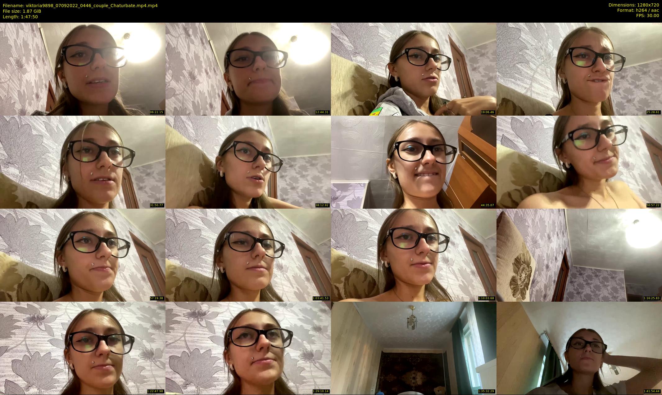 viktoria9898 — 108 minute Chaturbate couple cam show recording, 720p, Sep 7, 2022