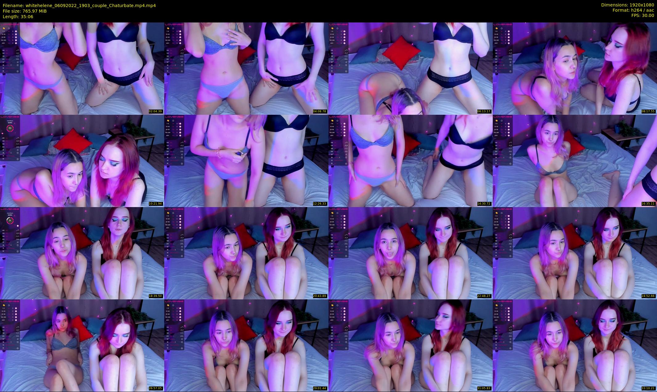 whitehelene — 36 minute Chaturbate female cam show recording, 1080p, Sep 6, 2022
