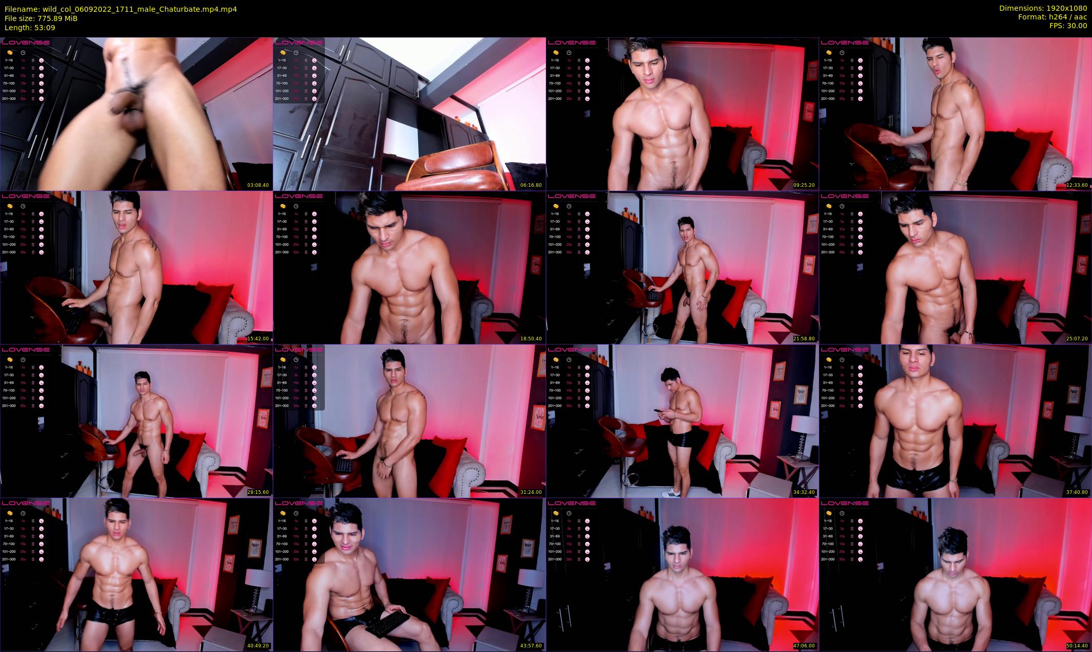 wild_col — 54 minute Chaturbate male cam show recording, 1080p, Sep 6, 2022