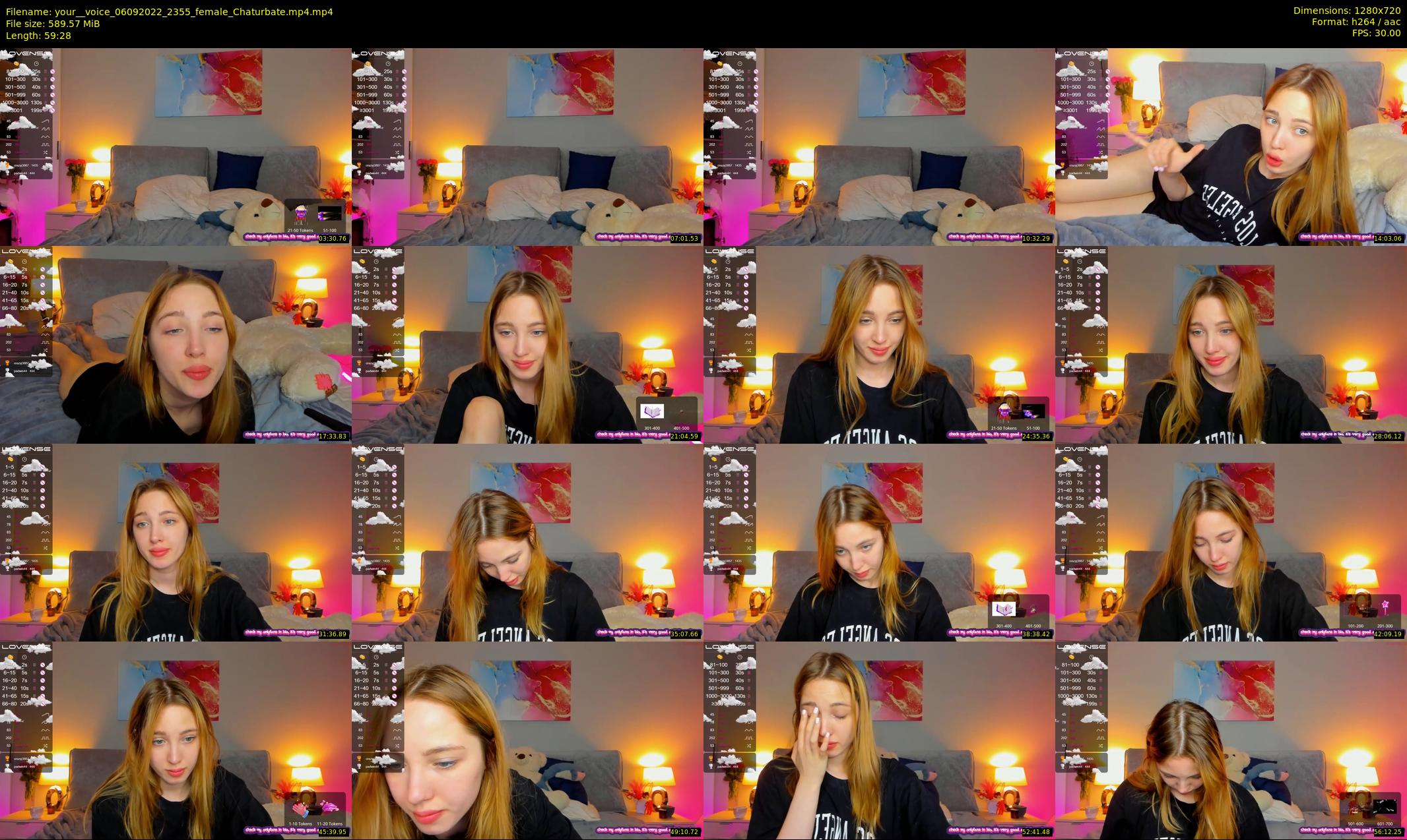 your__voice — 60 minute Chaturbate female cam show recording, 720p, Sep 6, 2022