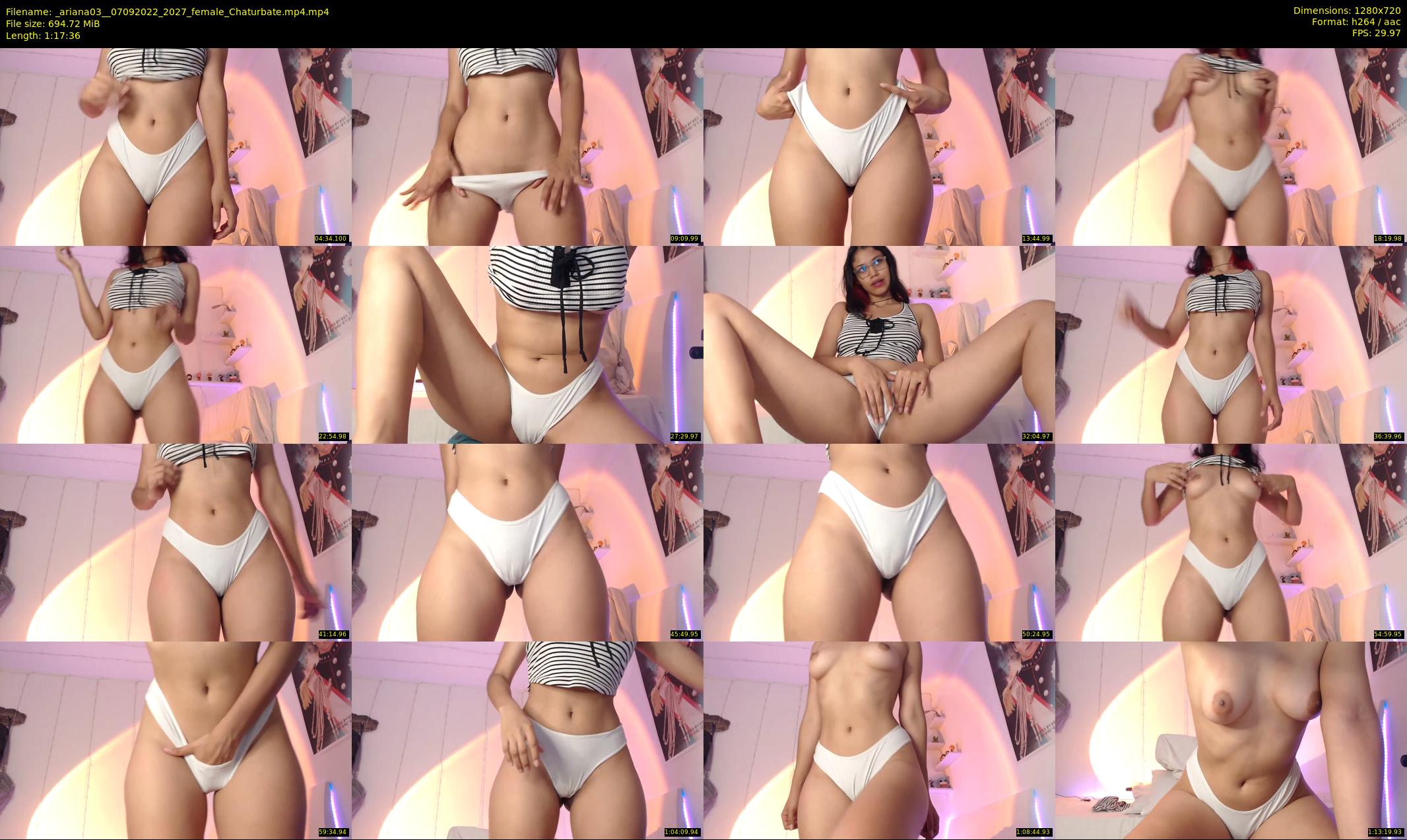 _ariana03_ — 78 minute Chaturbate female cam show recording, 720p, Sep 7, 2022