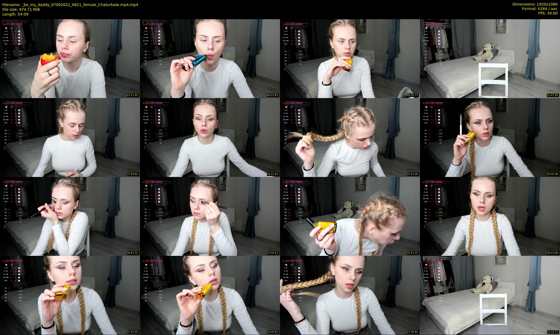 _be_my_daddy — 55 minute Chaturbate female cam show recording, 1080p, Sep 7, 2022