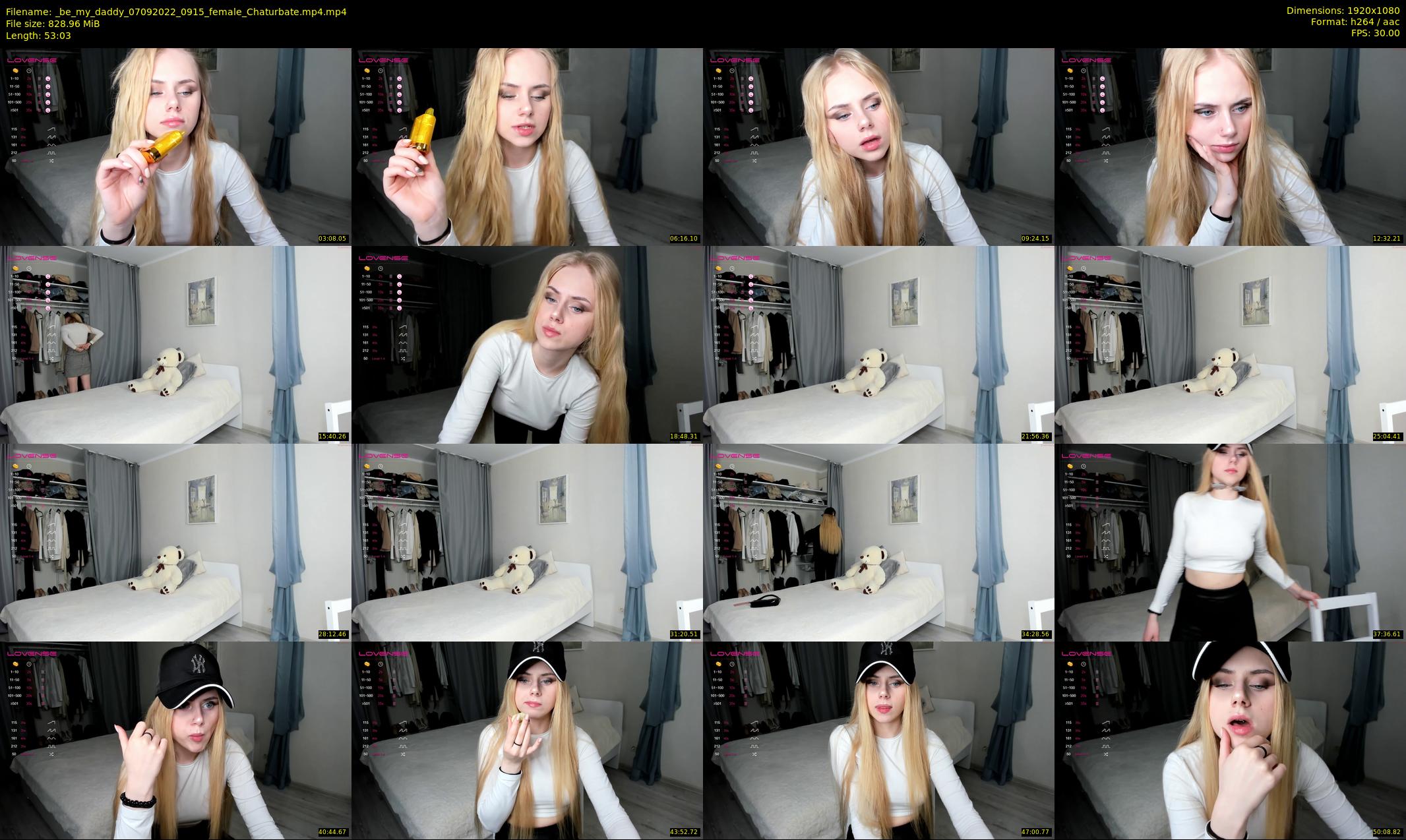 _be_my_daddy — 54 minute Chaturbate female cam show recording, 1080p, Sep 7, 2022